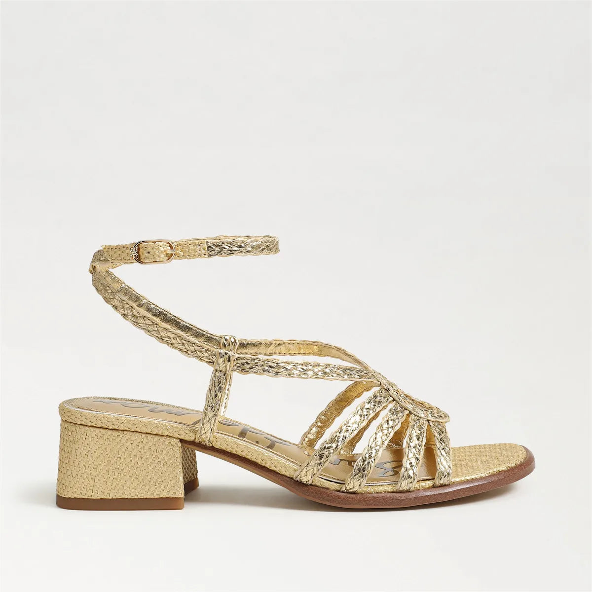 Amber Gold Faux Raffia