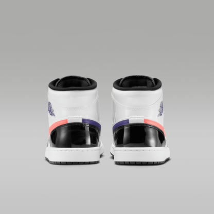 Black/White/Court Purple/Bright Mango
