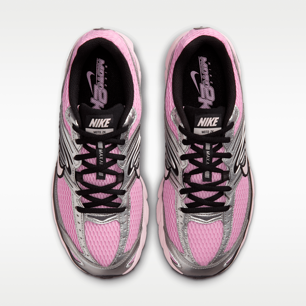Pink Rise/Metallic Silver/Black/Pearl Pink