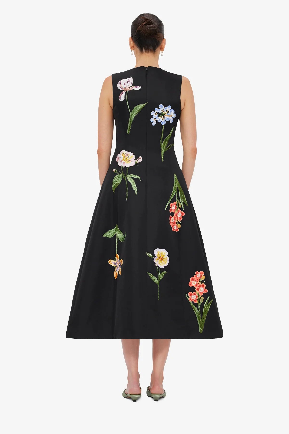 Botanical Print in Ebony
