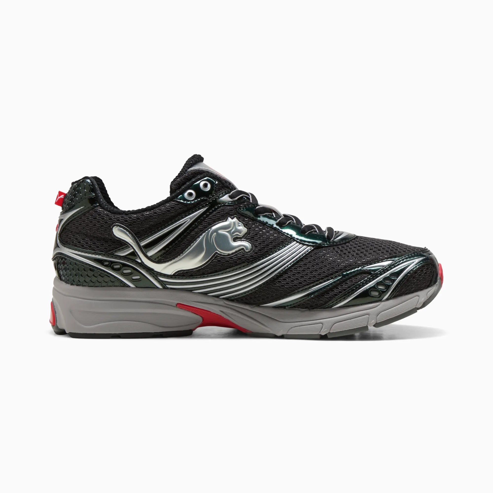 PUMA Black-Flat Medium Gray