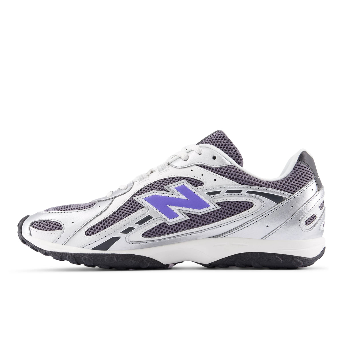 Silver Metallic With Electric Indigo