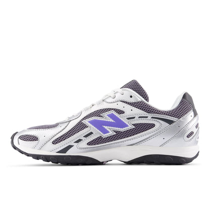 Silver Metallic With Electric Indigo