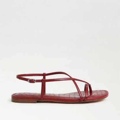 Deep Scarlet Leather