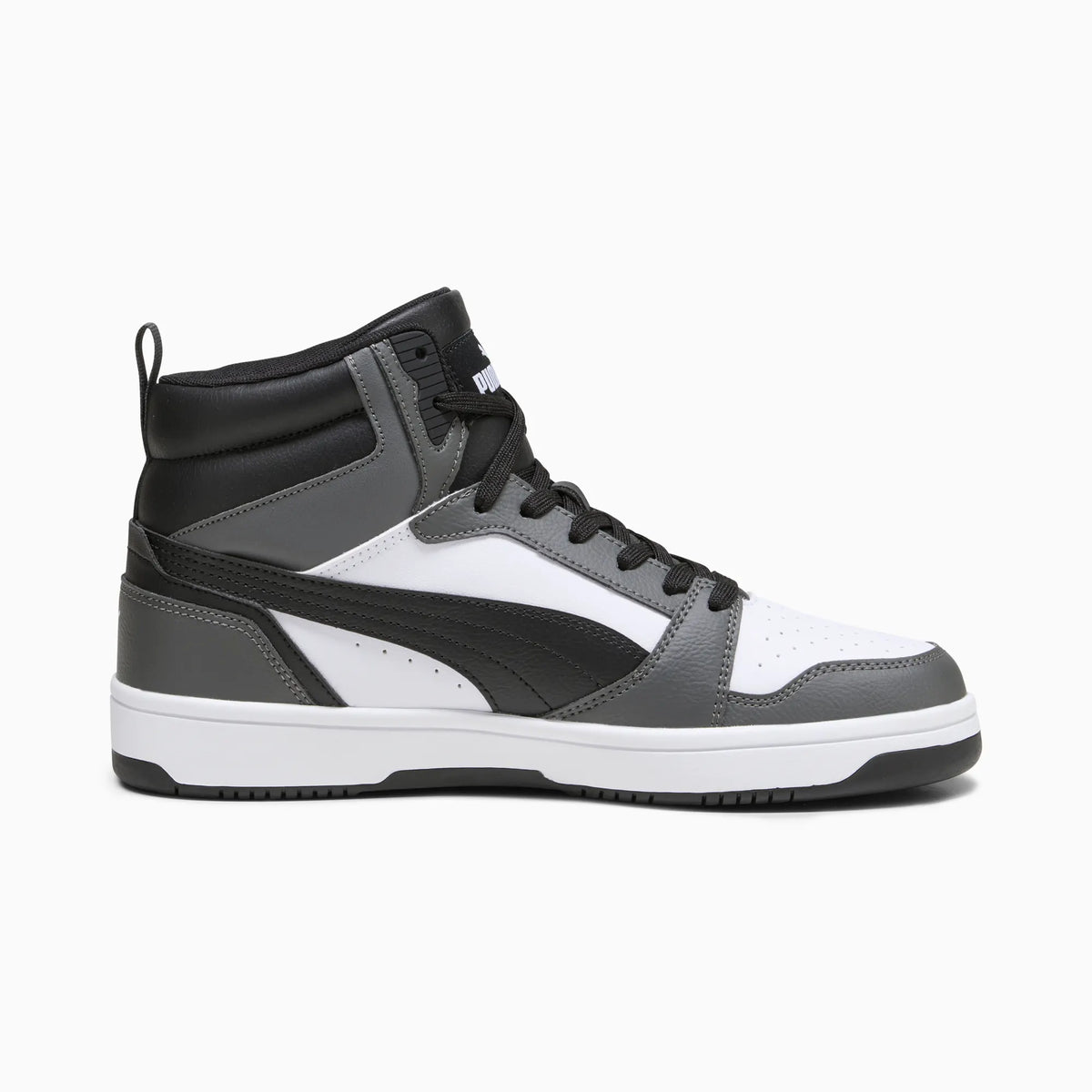 PUMA White-PUMA Black-Shadow Gray
