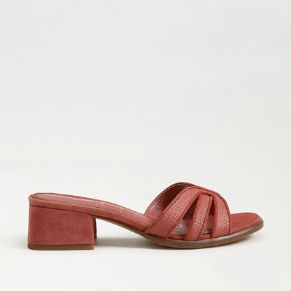 Indie Pink Faux Raffia/Suede