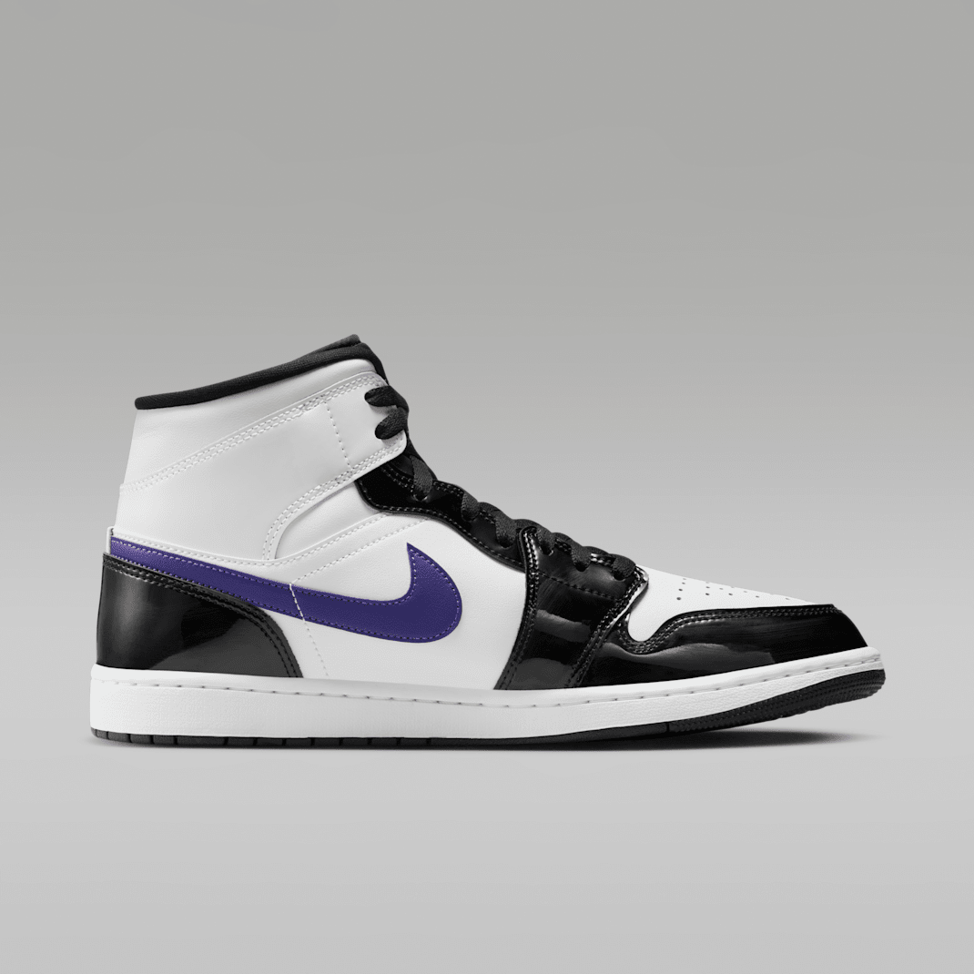 Black/White/Court Purple/Bright Mango