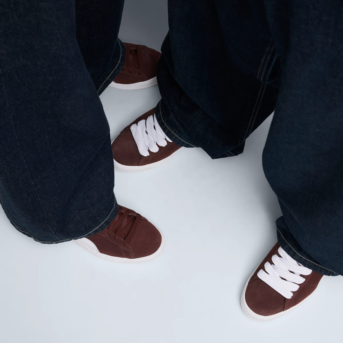 Chocolate Brown-PUMA White