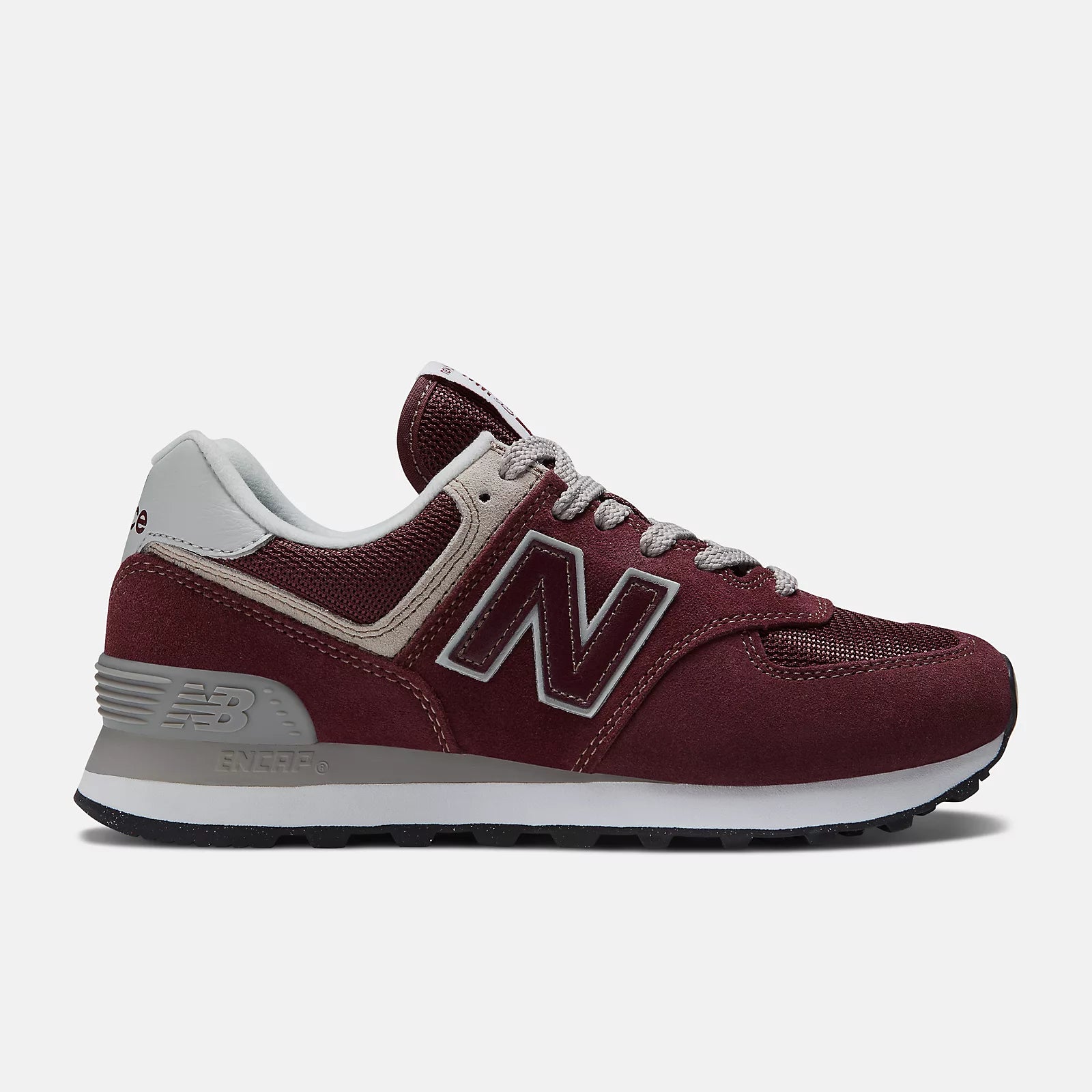 Burgundy With Nb White