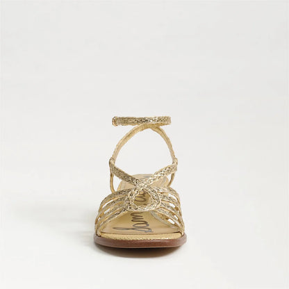 Amber Gold Faux Raffia