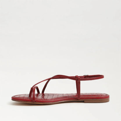 Deep Scarlet Leather