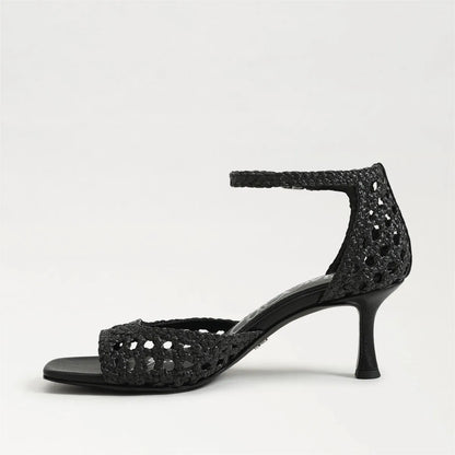 Black Faux Raffia