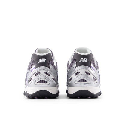 Silver Metallic With Electric Indigo