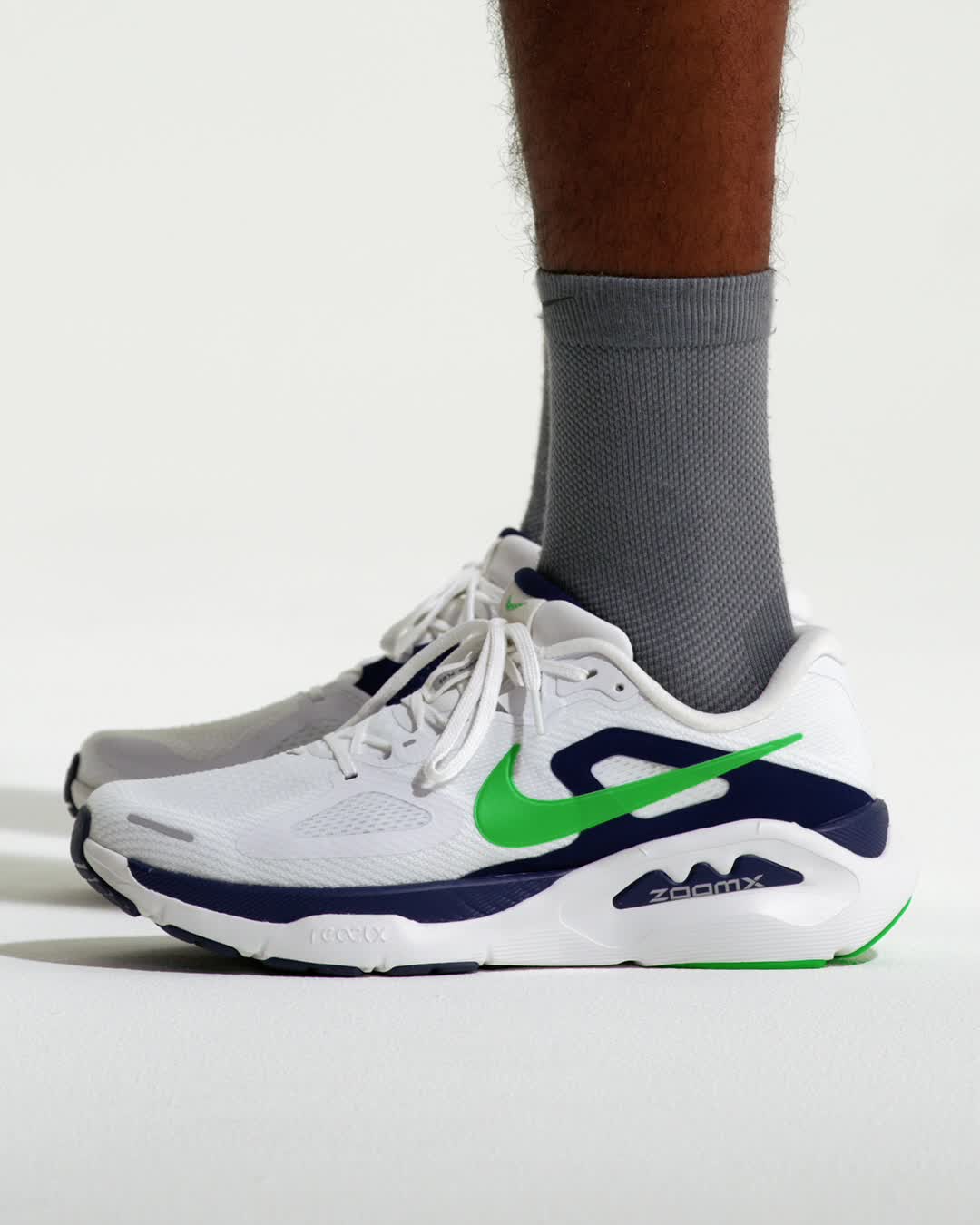 White/Midnight Navy/Summit White/Green Spark