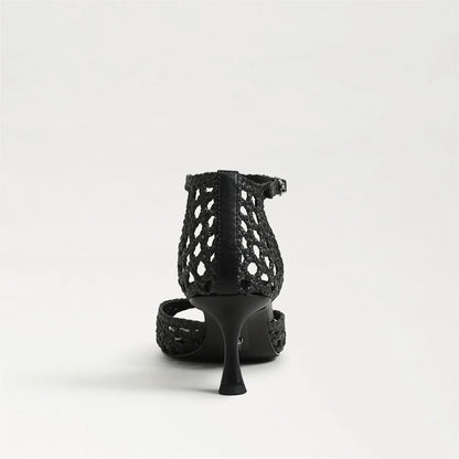 Black Faux Raffia