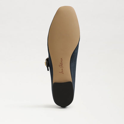 Soft Navy Satin Fabric