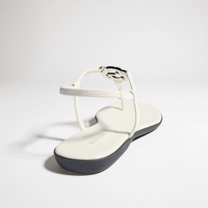 piel de charol blanca