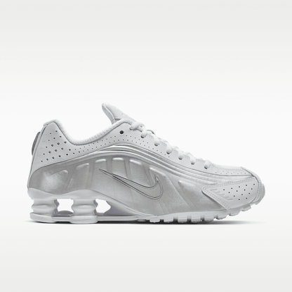 White/Metallic Silver/Max Orange/White