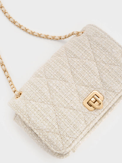 Cream Tweed