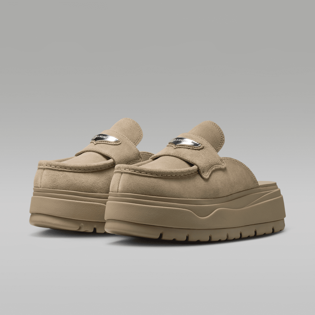 Khaki/Metallic Silver