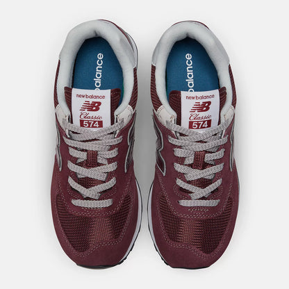 Burgundy With Nb White