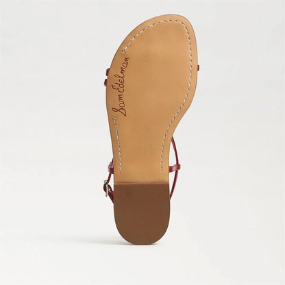 Deep Scarlet Leather