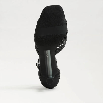 Black Faux Raffia
