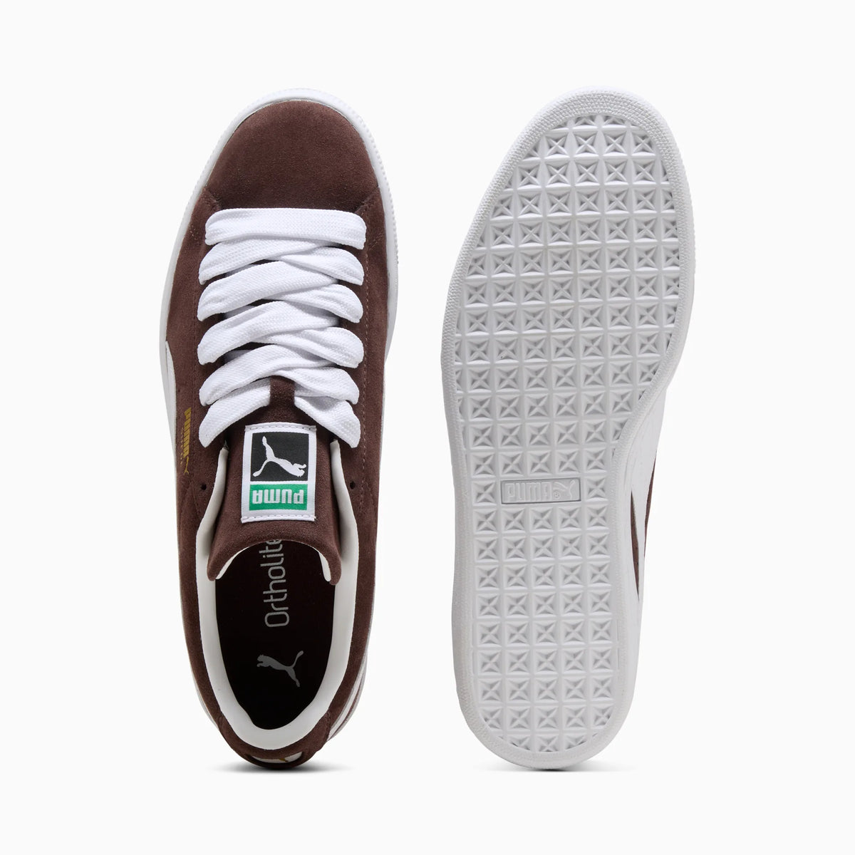Chocolate Brown-PUMA White