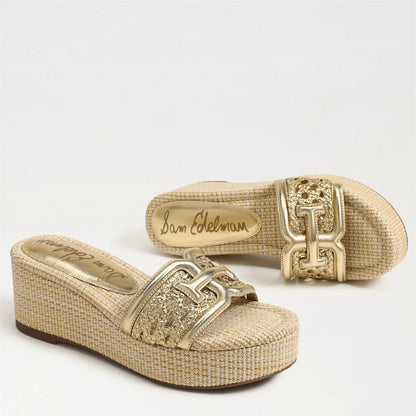 Amber Gold Leather