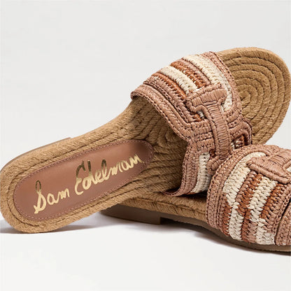 Brown Multi Faux Raffia