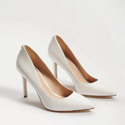 Bright White Leather