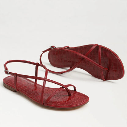 Deep Scarlet Leather