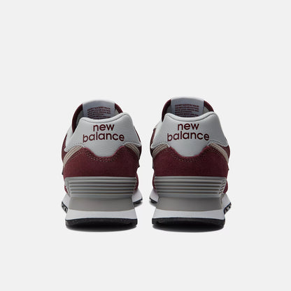 Burgundy With Nb White
