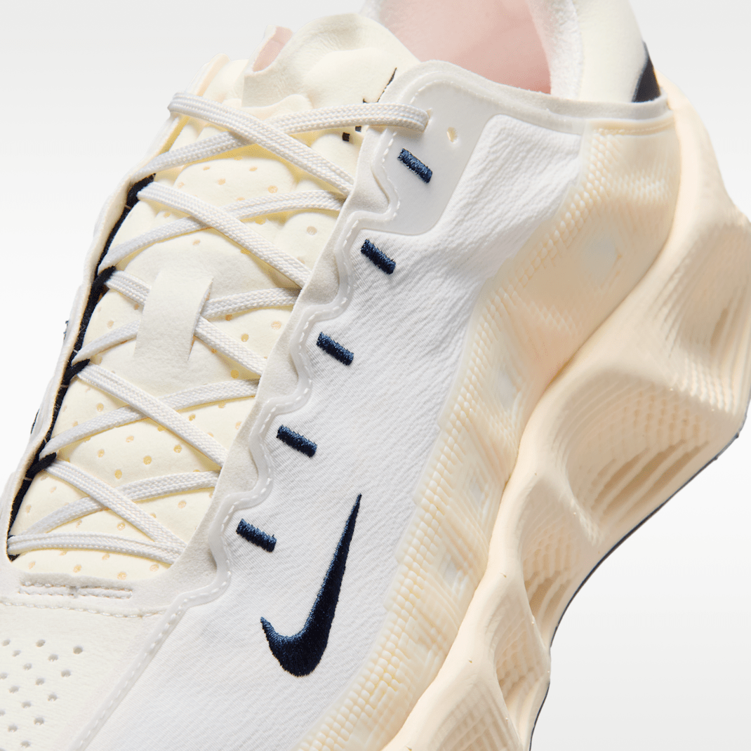 Summit White/Coconut Milk/Safety Orange/Dark Obsidian