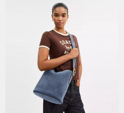 Brass/Light Denim