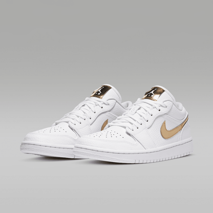 White/White/Metallic Gold