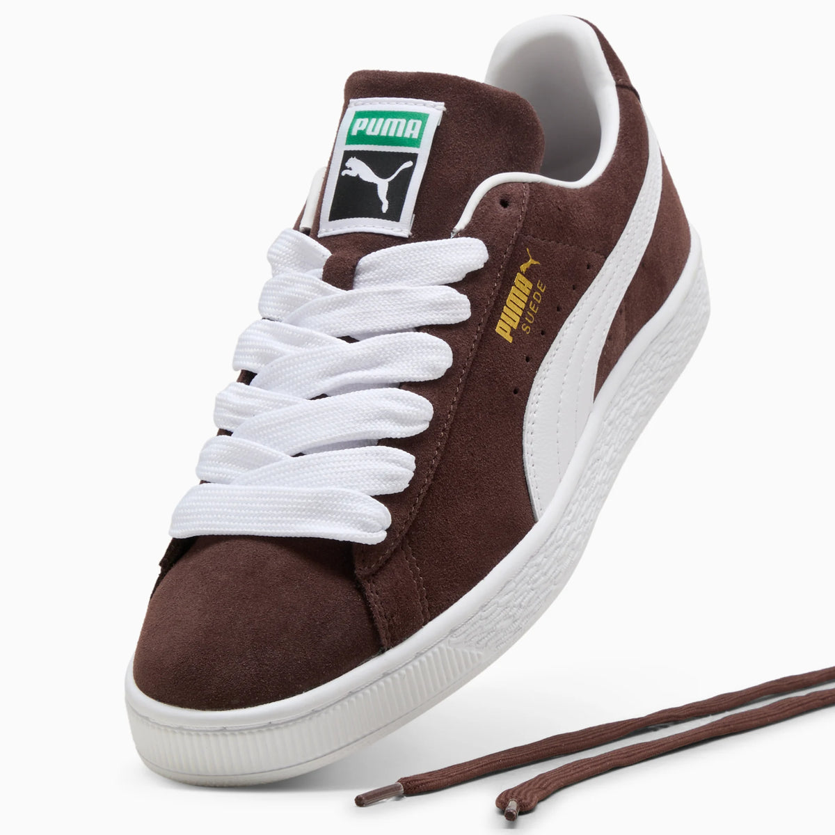 Chocolate Brown-PUMA White