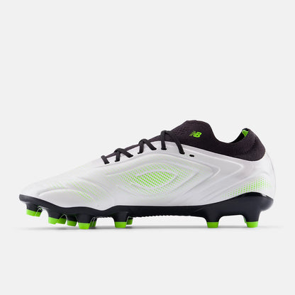 White With Black And Pixel Green