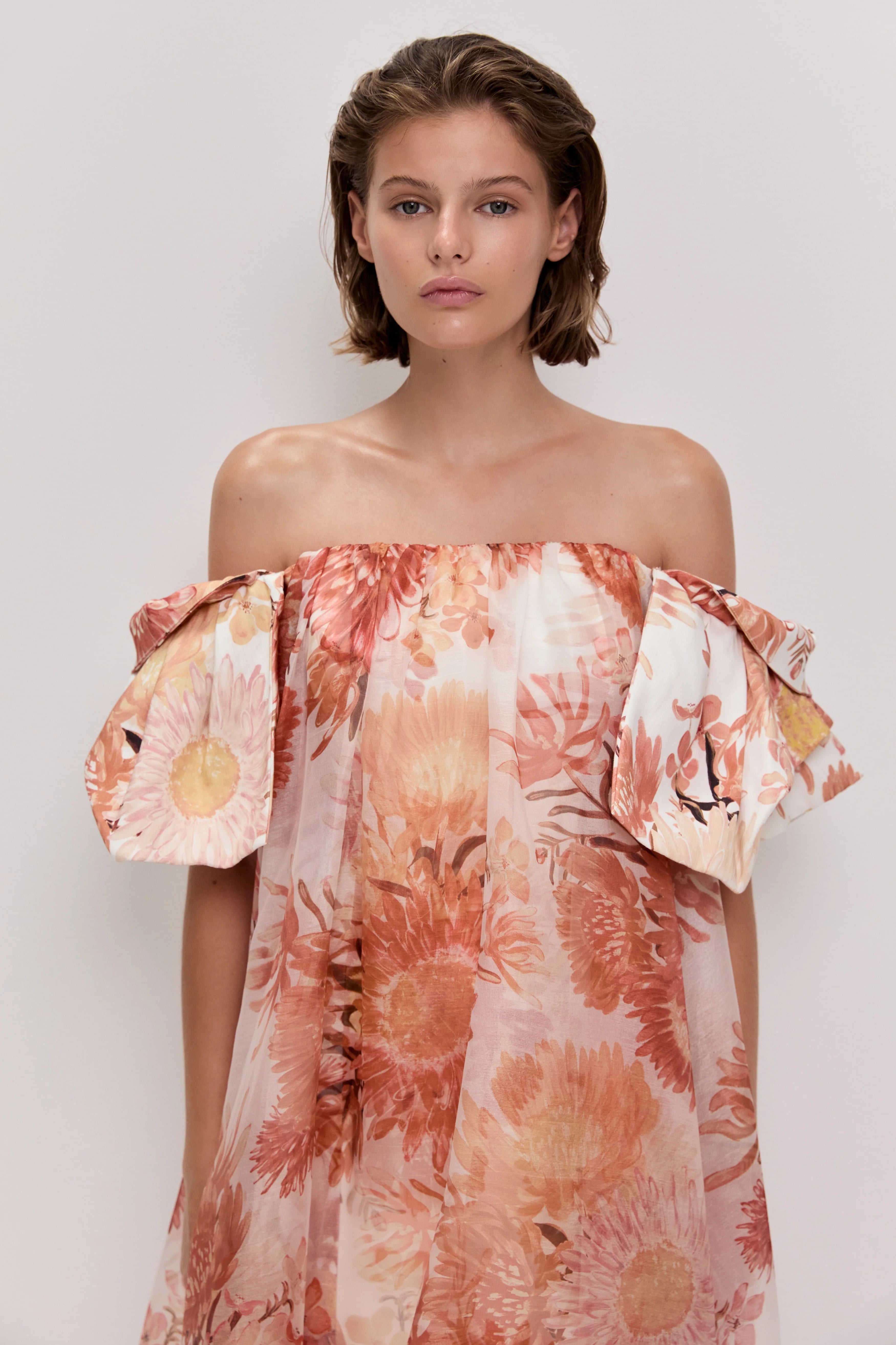 RUST NATIVE FLORAL