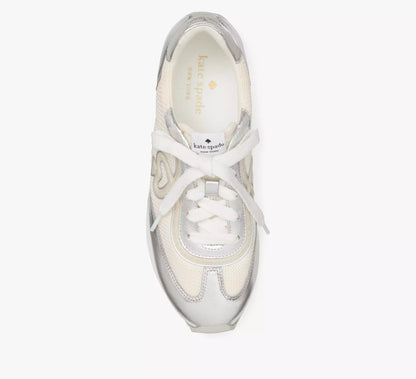 Cream/Silver Multi