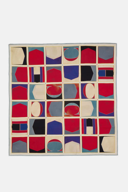 AZUL/ROJO/BEIGE/NEGRO