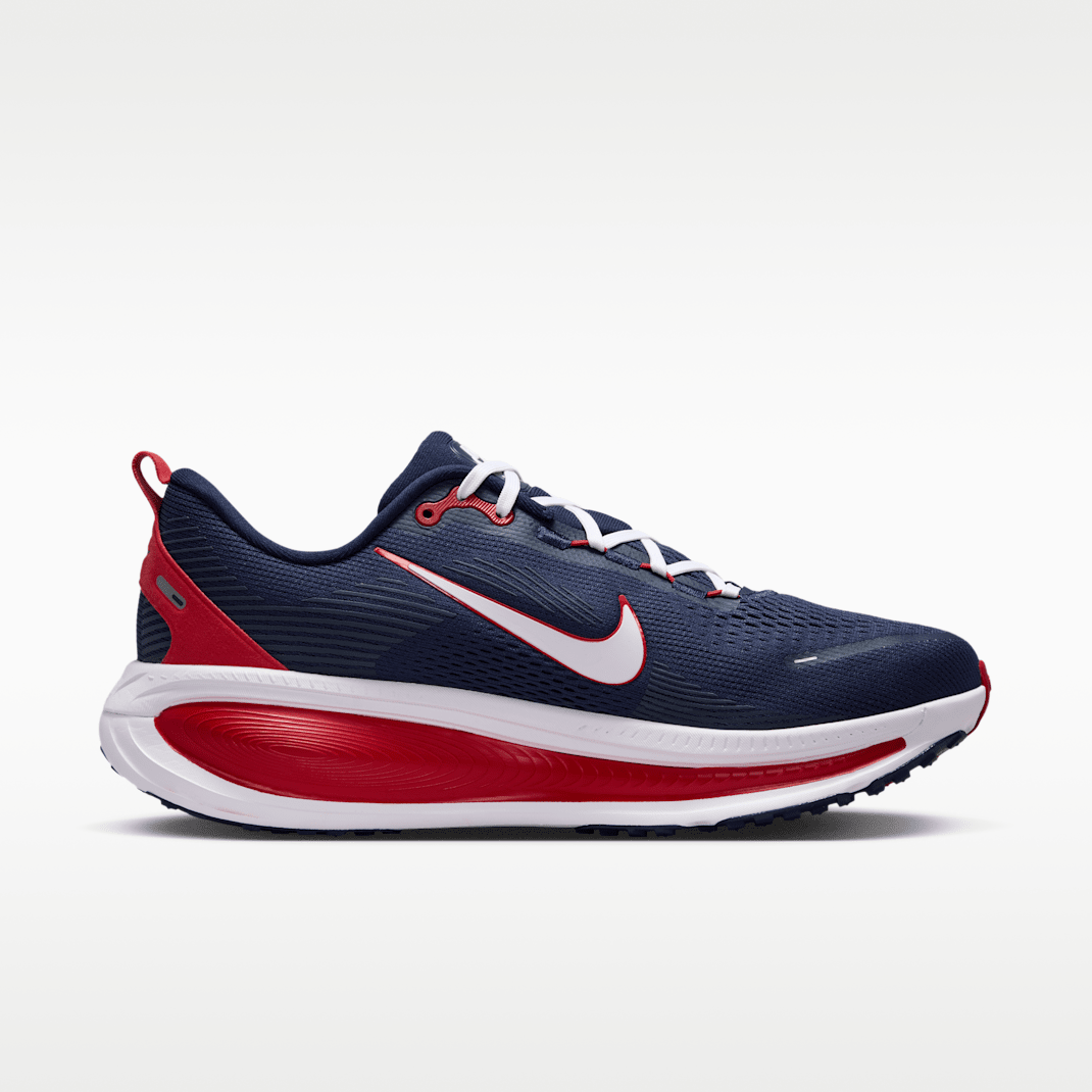 College Navy/University Red/White