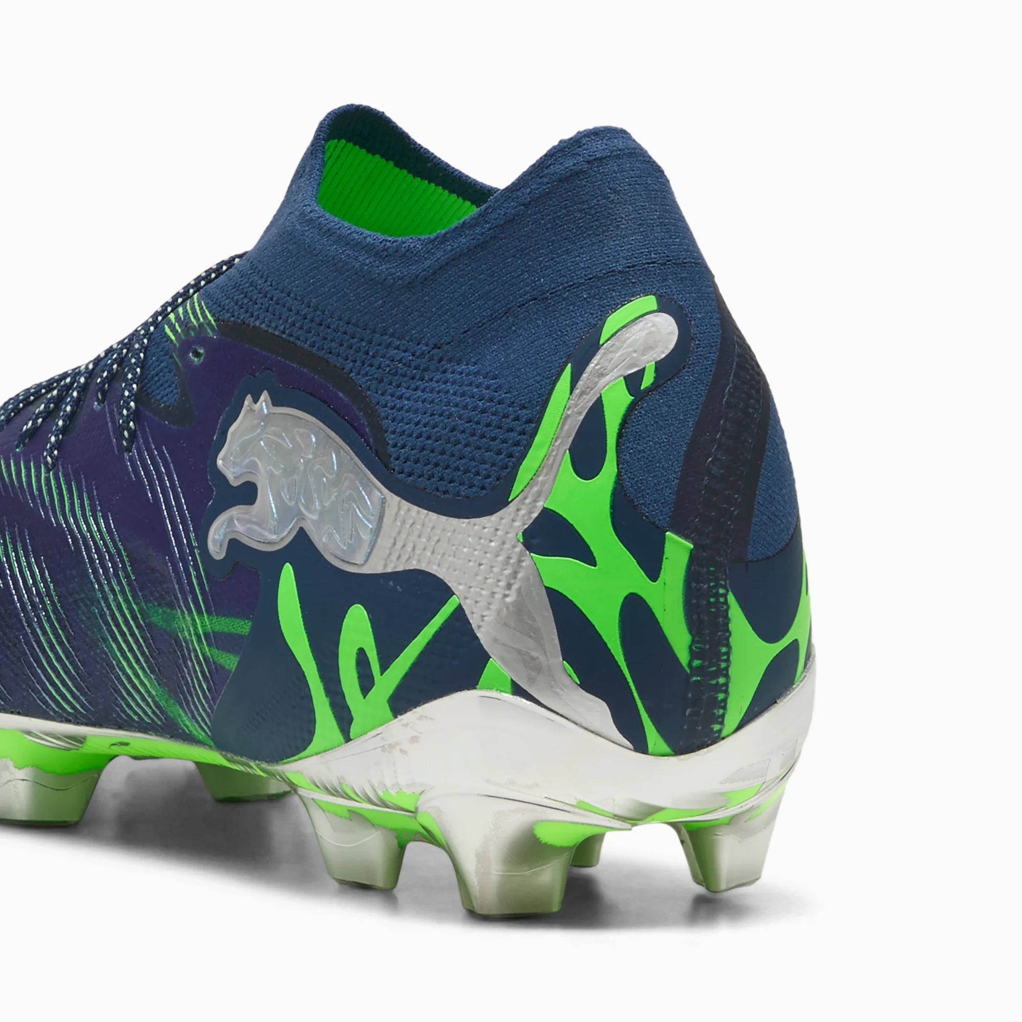 Persian Blue-Vivid Blue-Lapis Lazuli-Green Gecko-PUMA Silver