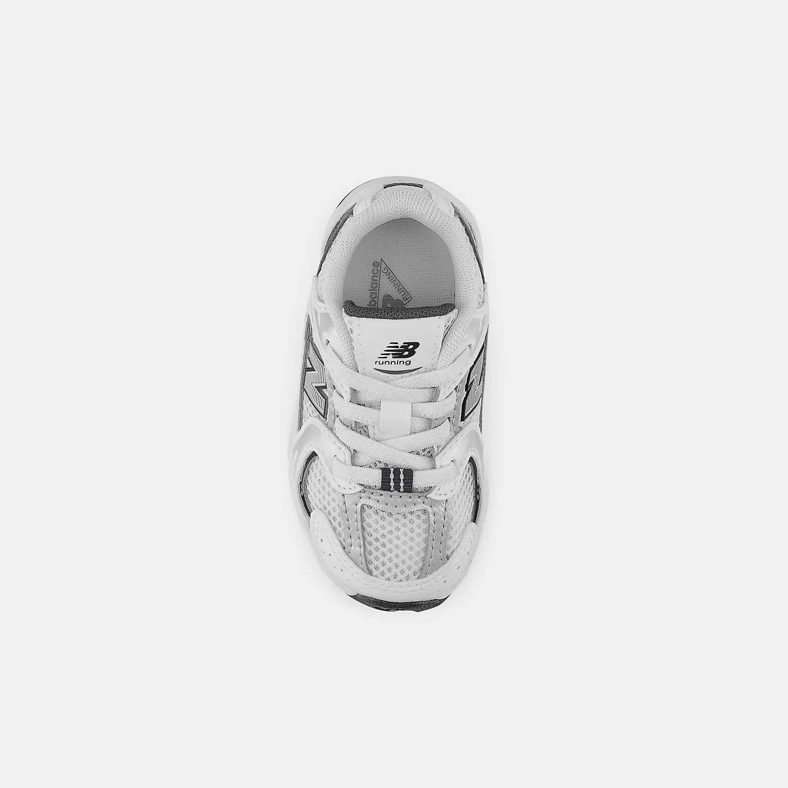 White With Silver Metallic And Silver Metallic