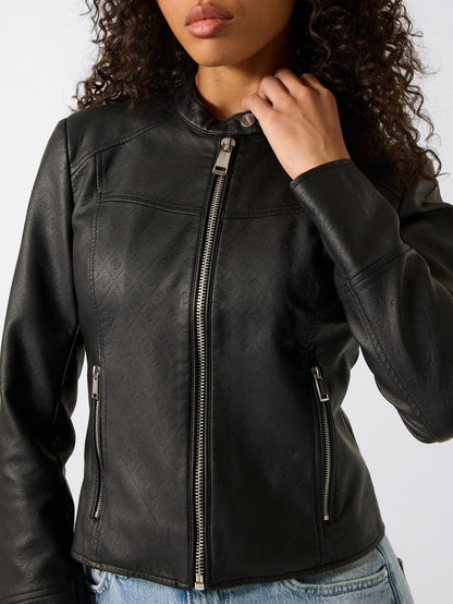 4G Embossed Black