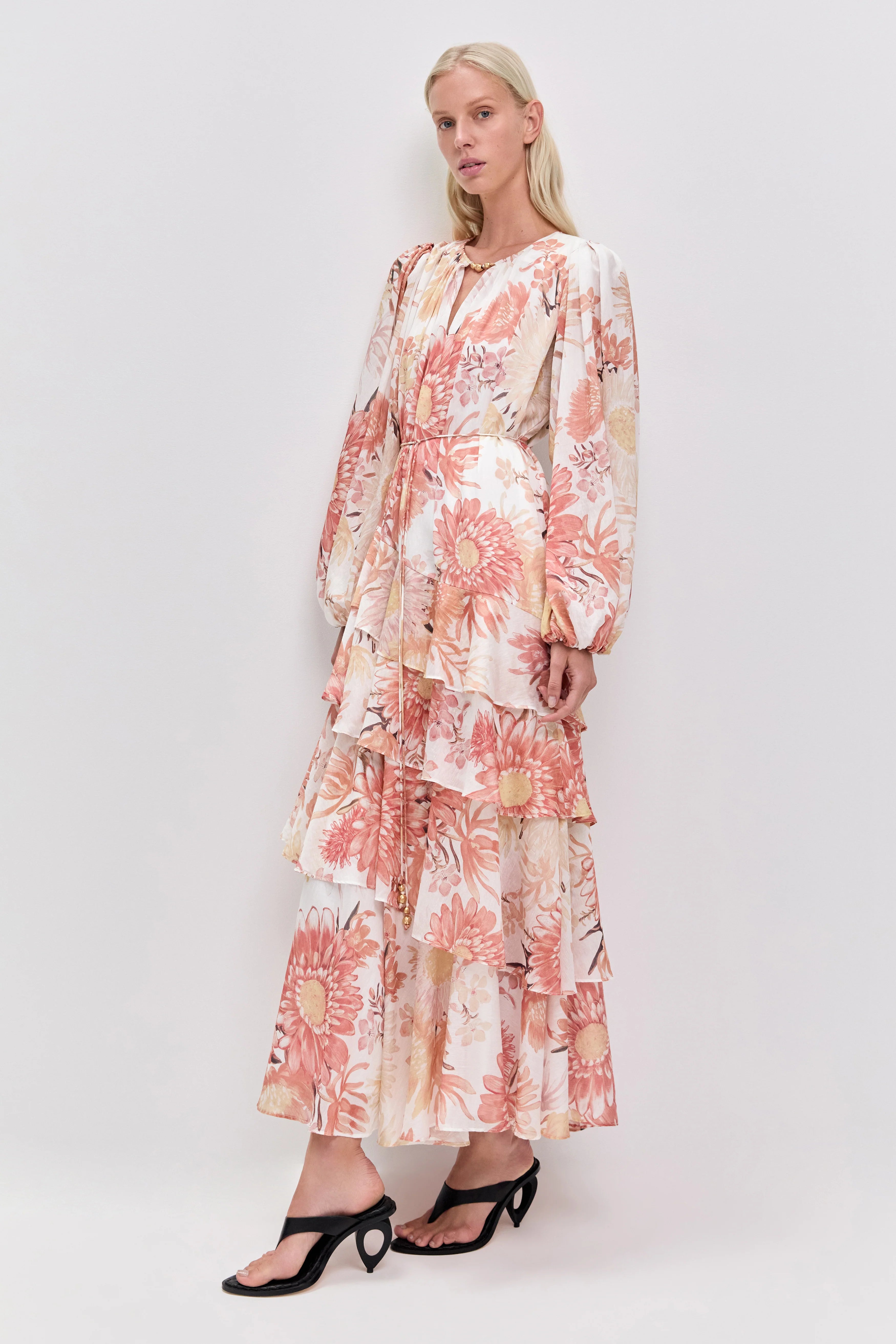 RUST NATIVE FLORAL