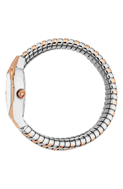 Two Tone Silver/ Rose Gold