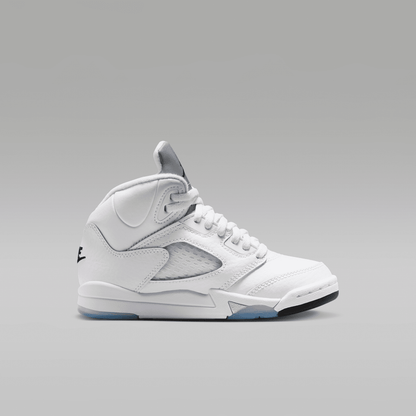 White/Metallic Silver/Black