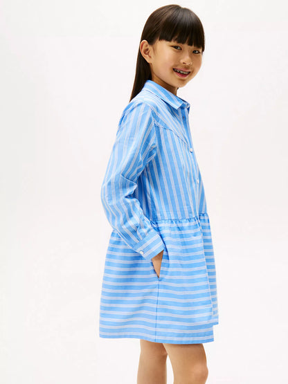Light Powdery Blue Stripes