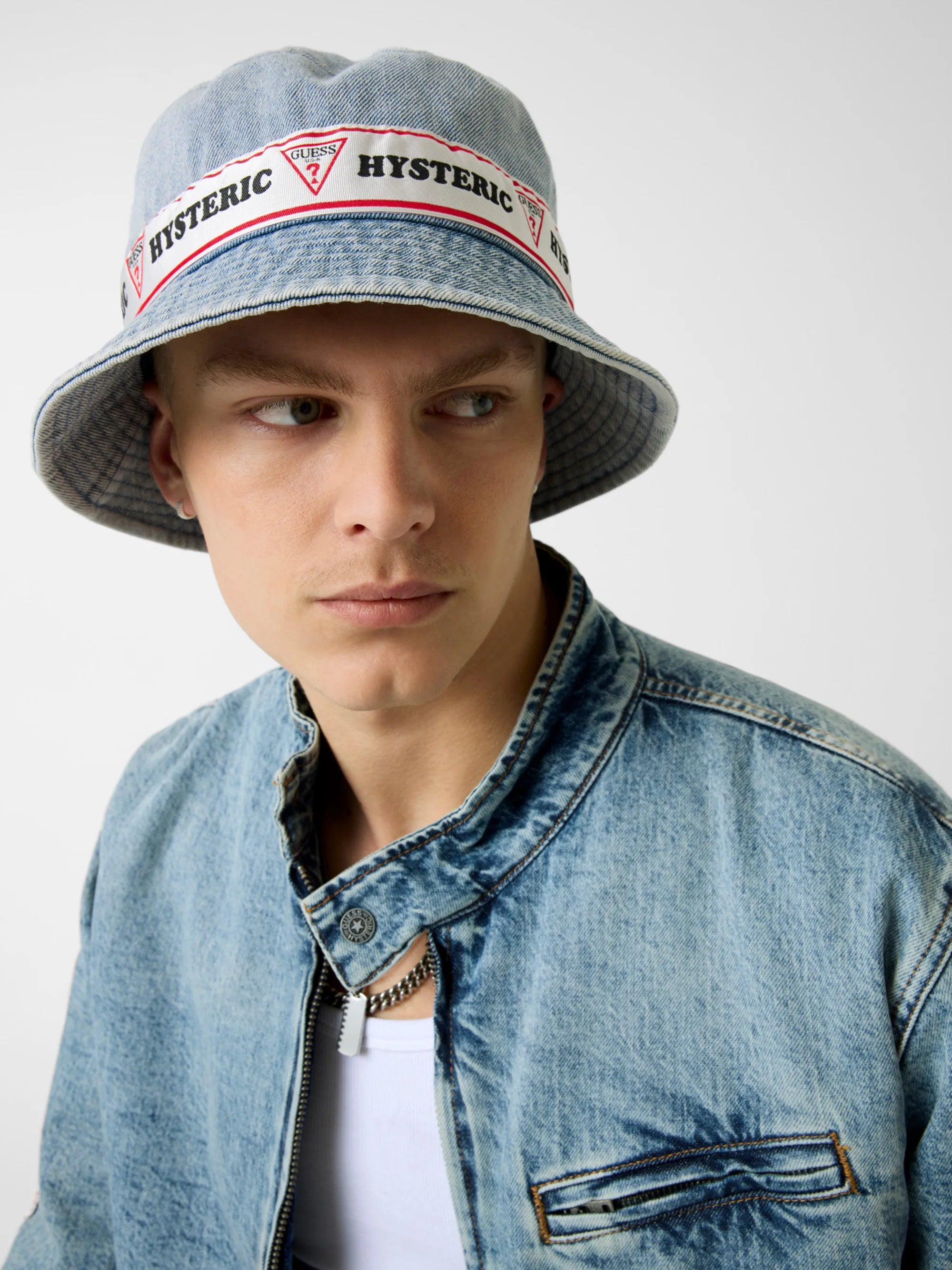 Gj Light Wash Denim Effec